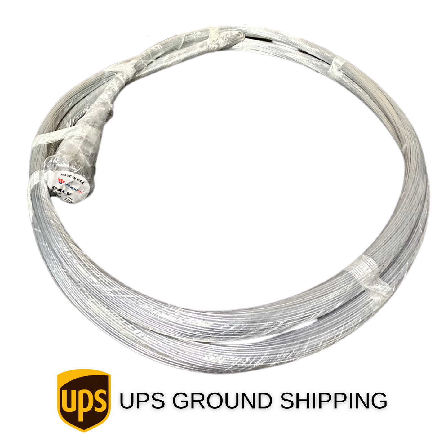 Galvanized Bale Ties - UPS Ground Shipping